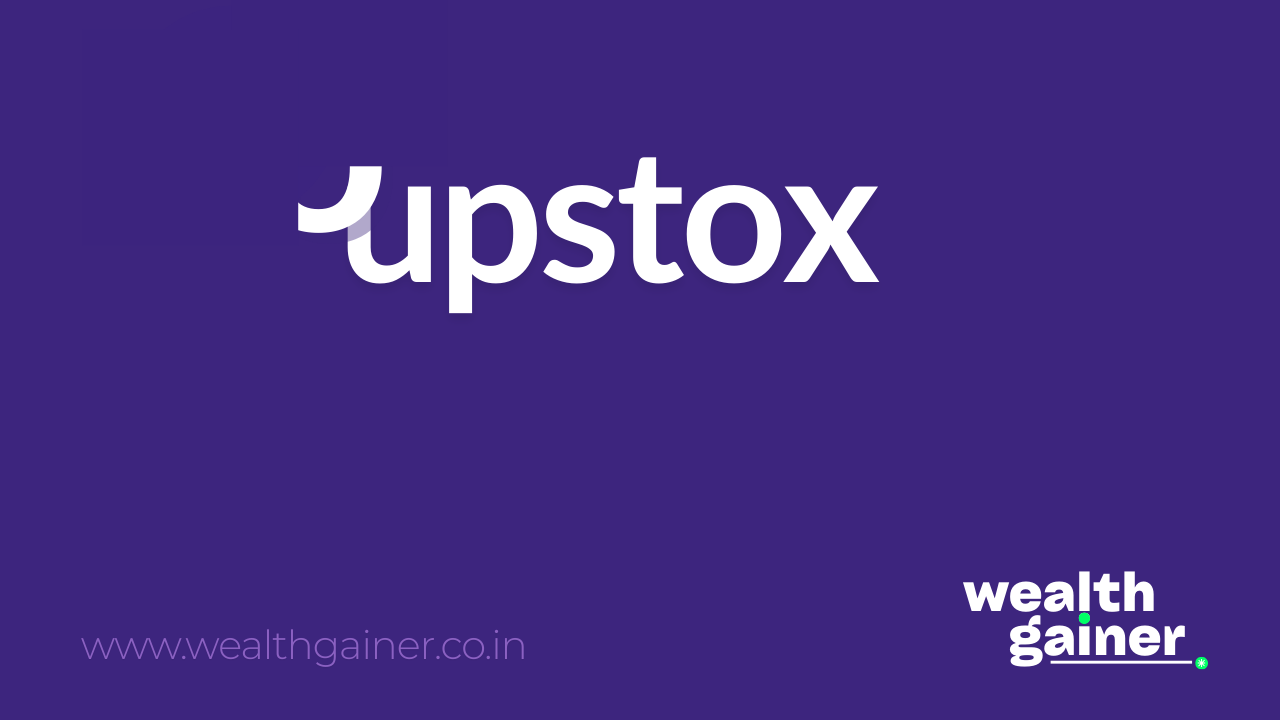 UPSTOX WEB OVERVIEW​