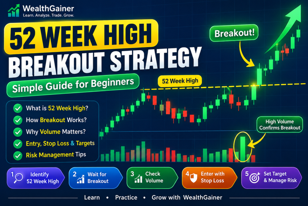 52 Week High Breakout Strategy – A Simple Guide for Beginners