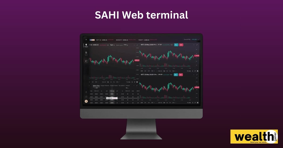 Sahi Trading Web Terminal Dashboard
