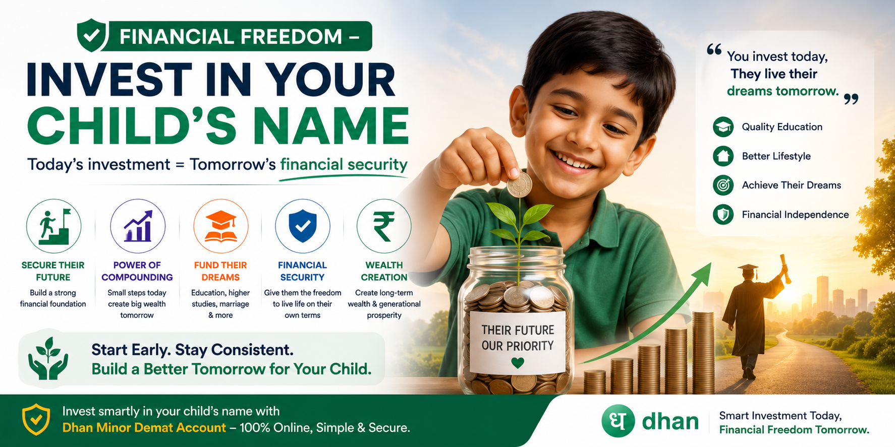Offline vs Online Minor Demat Account Process Comparison