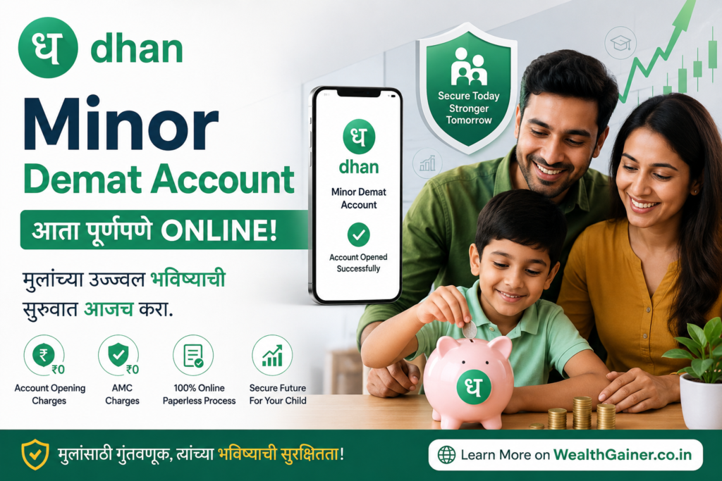 Demat Account for Minors by Dhan